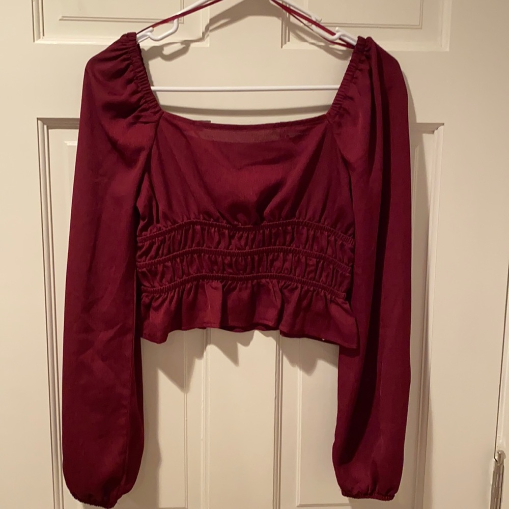 Cropped long sleeve